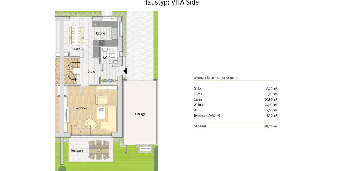 Doppelhaushälfte Leverkusen Steinbüchel - 5 Zimmer, 129 m&sup2;, 738.000&euro; | Angebot:23946098