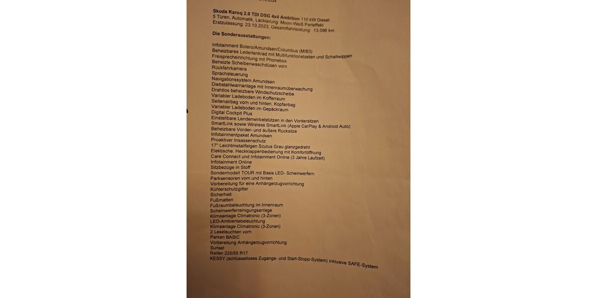 Skoda Karoq 29.000 km 29.500 &euro; Grevenbroich 41516