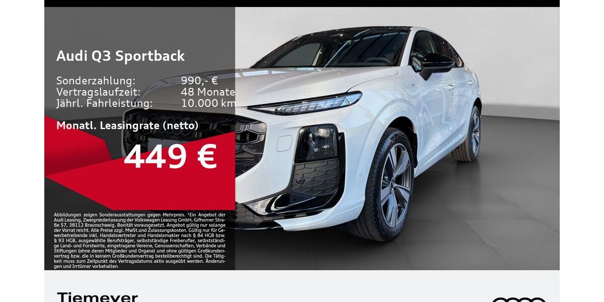 Audi Q3 4.500 km 47.880 &euro; Remscheid 42897