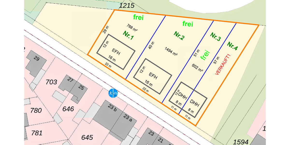 DHH-Baugrundstück in Meerbusch-Osterath, perfekt für eine Doppelhaushälfte zimmer