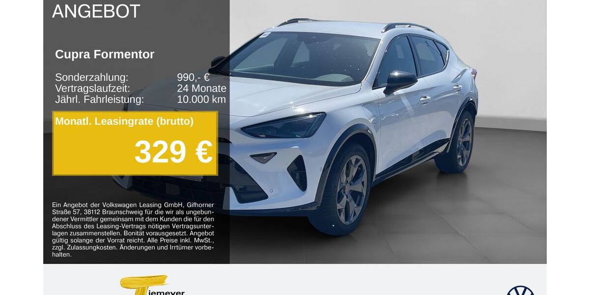 Cupra Formentor 21.763 km 33.860 &euro; Remscheid 42897