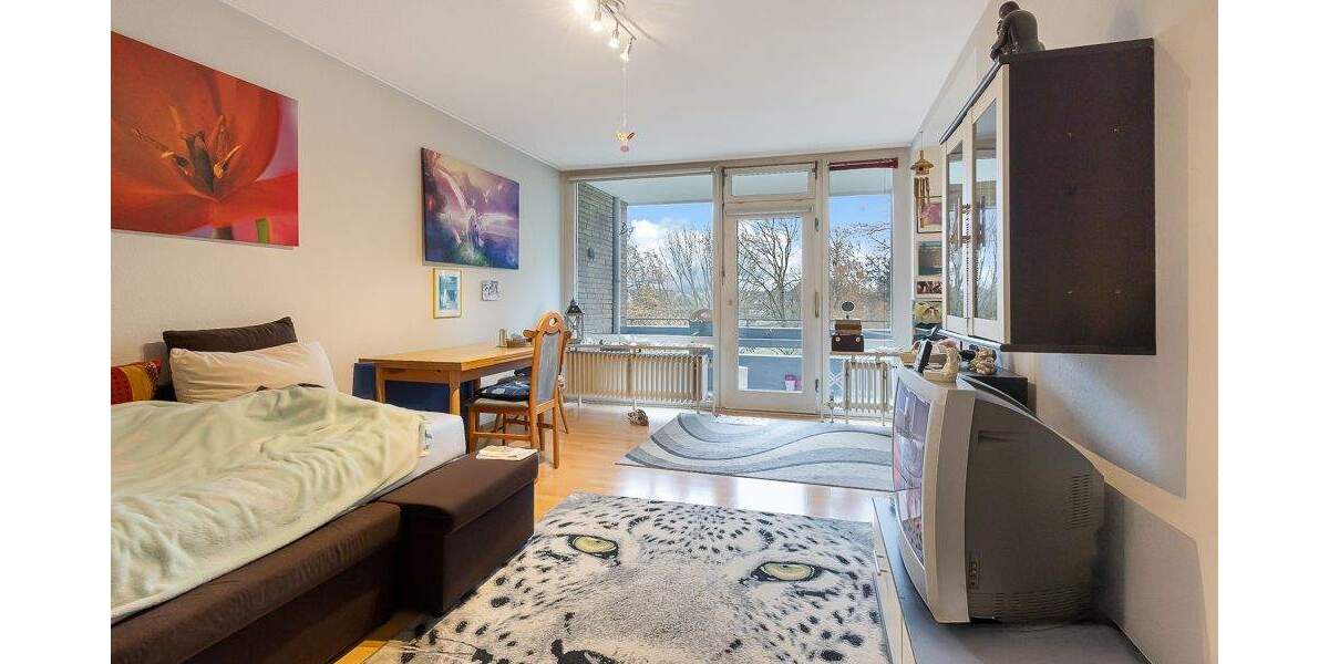 Wohlfühl-Apartment mit sonnigem Balkon und Blick ins Grüne 1 zimmer