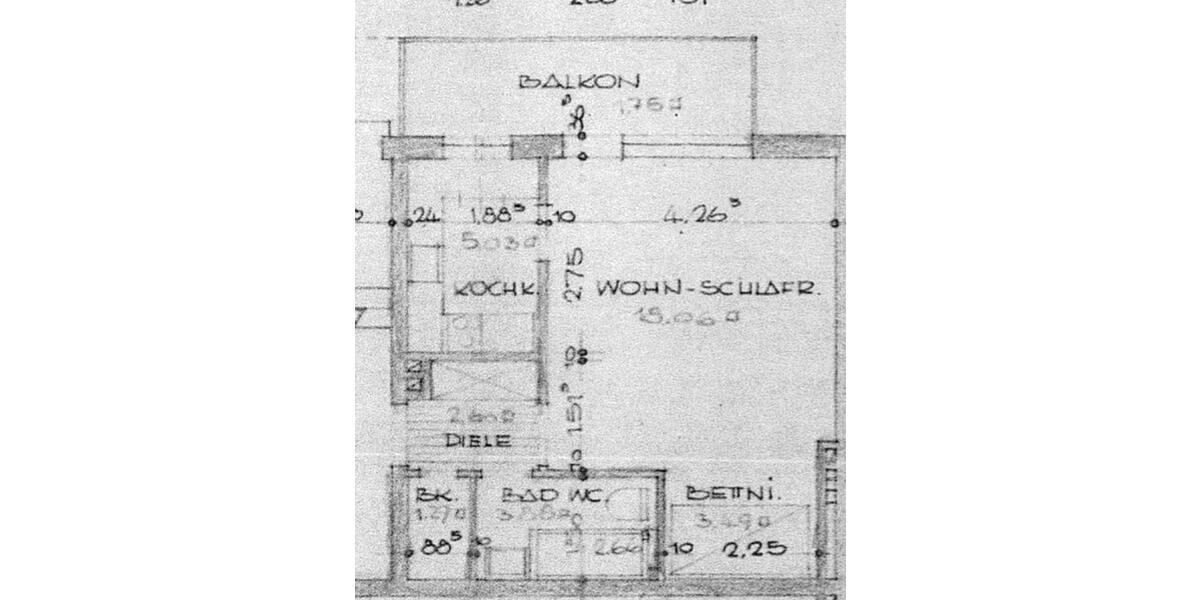 Furnished Apartment +Balcony +Garage +Groundfloor 1 zimmer