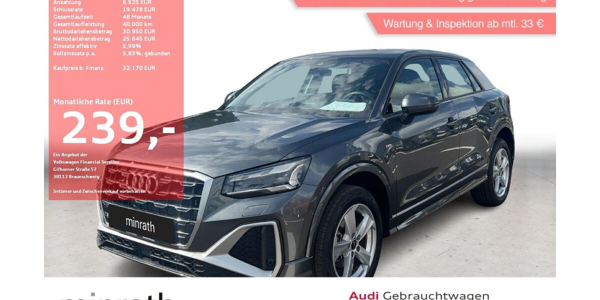 Audi Q2 9.325 km 29.260 &euro; Moers-Hülsdonk 47441