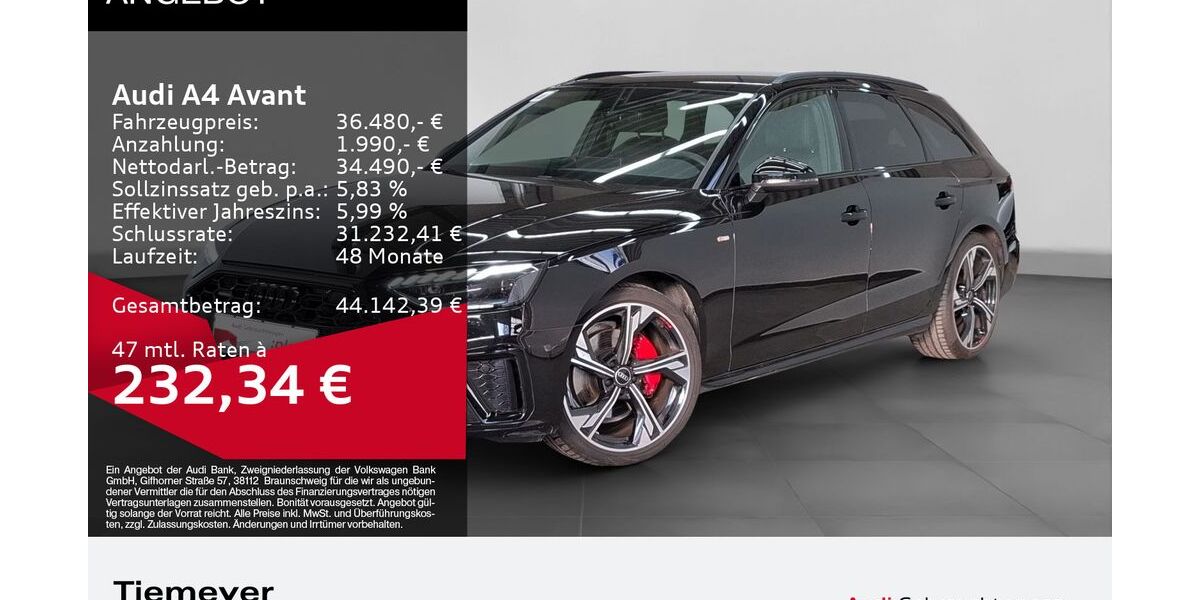 Audi A4 26.398 km 33.980 &euro; Remscheid 42897