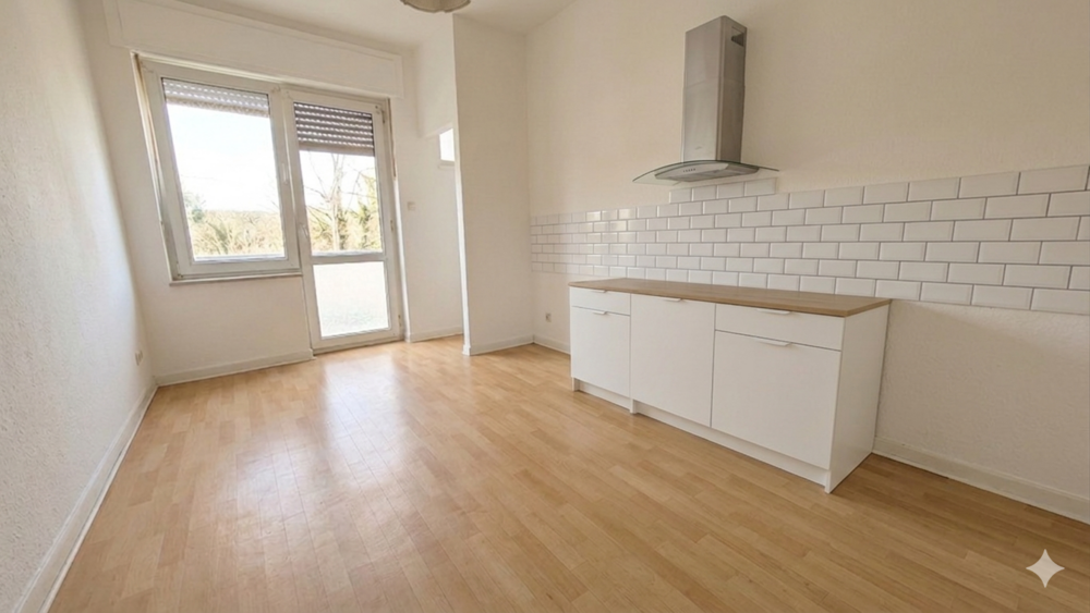 Etagenwohnung Duisburg Neudorf-Süd - 1.5 Zimmer, 42 m&sup2;, 410&euro; | Angebot:25834371