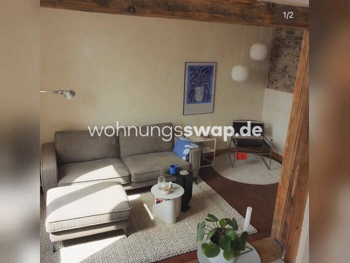 Etagenwohnung Düsseldorf Flingern Süd - 2 Zimmer, 85 m&sup2;, 1.000&euro; | Angebot:26455482