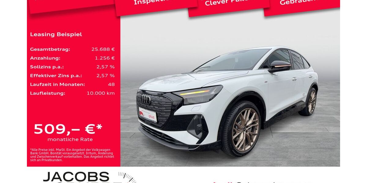 Audi Q4 e-tron 8.078 km 52.940 &euro; Mönchengladbach 41066