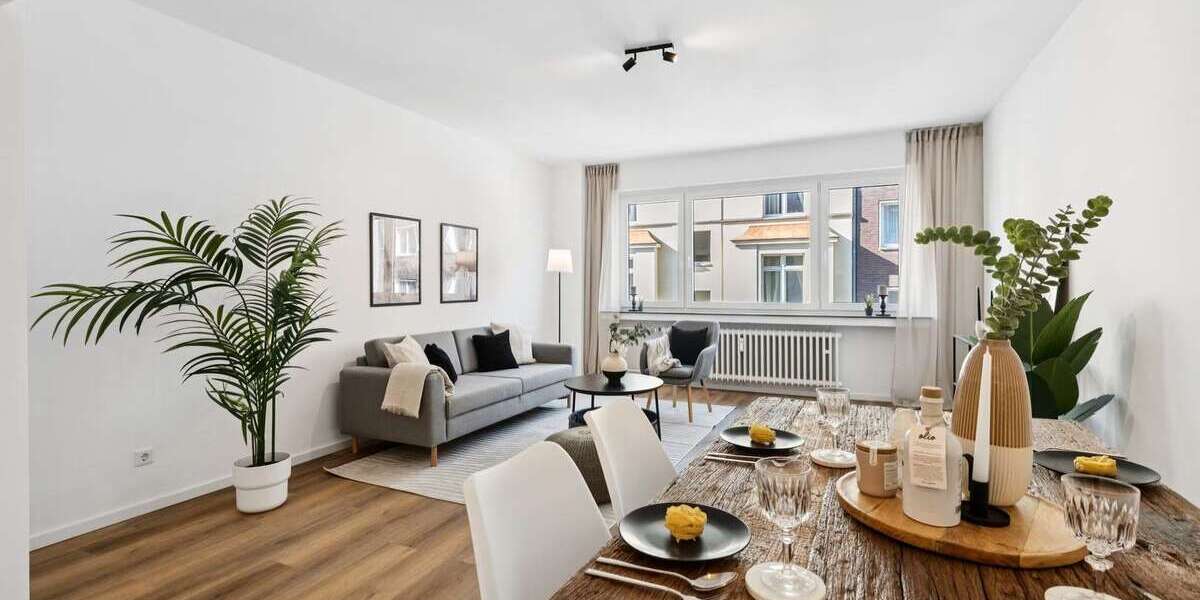 Etagenwohnung Düsseldorf Pempelfort - 3 Zimmer, 90 m&sup2;, 424.900&euro; | Angebot:26216469