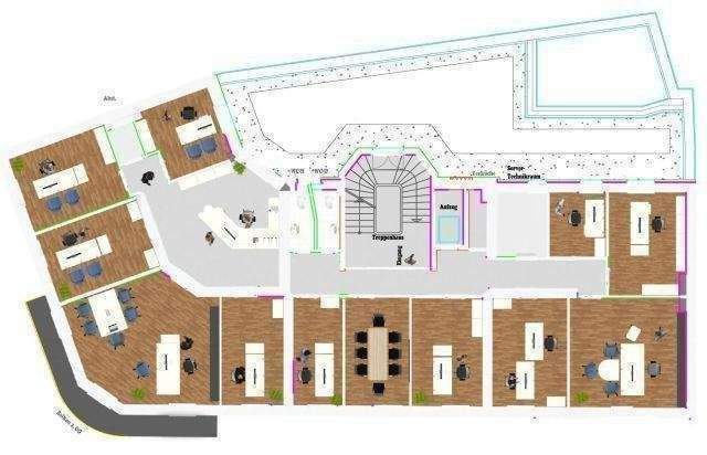 Gewerbeobjekt Düsseldorf Stadtmitte - 1 Zimmer, 230 m&sup2;, 4.140&euro; | Angebot:26107060