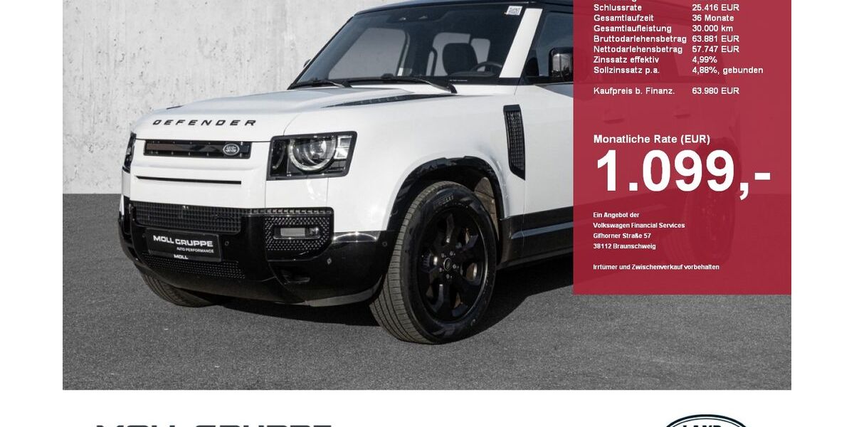 Land Rover Defender 42.632 km 63.980 &euro; Düsseldorf 40474