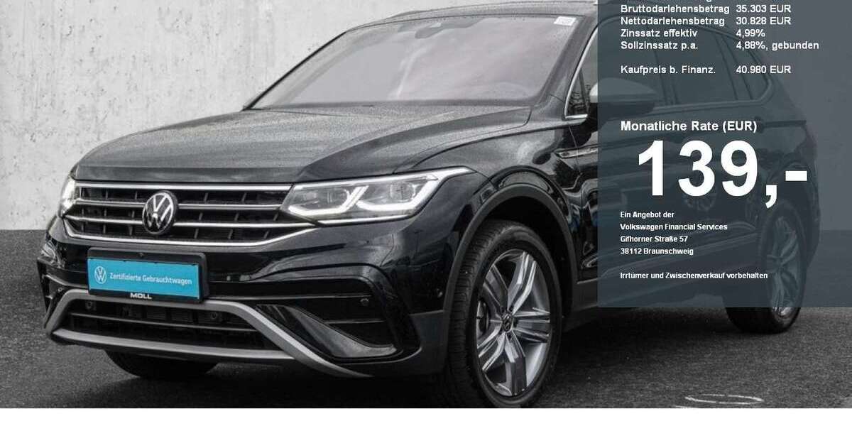 VW Tiguan 22.199 km 40.980 &euro; Düsseldorf 40549