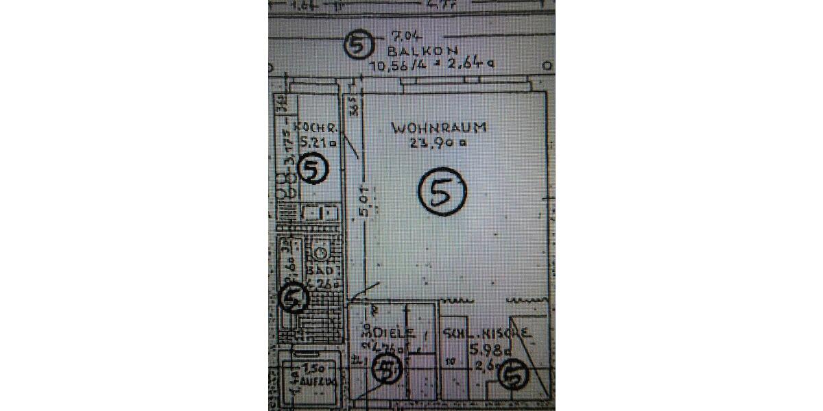 Etagenwohnung Düsseldorf Stadtbezirk 3 - 1 Zimmer, 48 m&sup2;, 190.000&euro; | Angebot:26705264