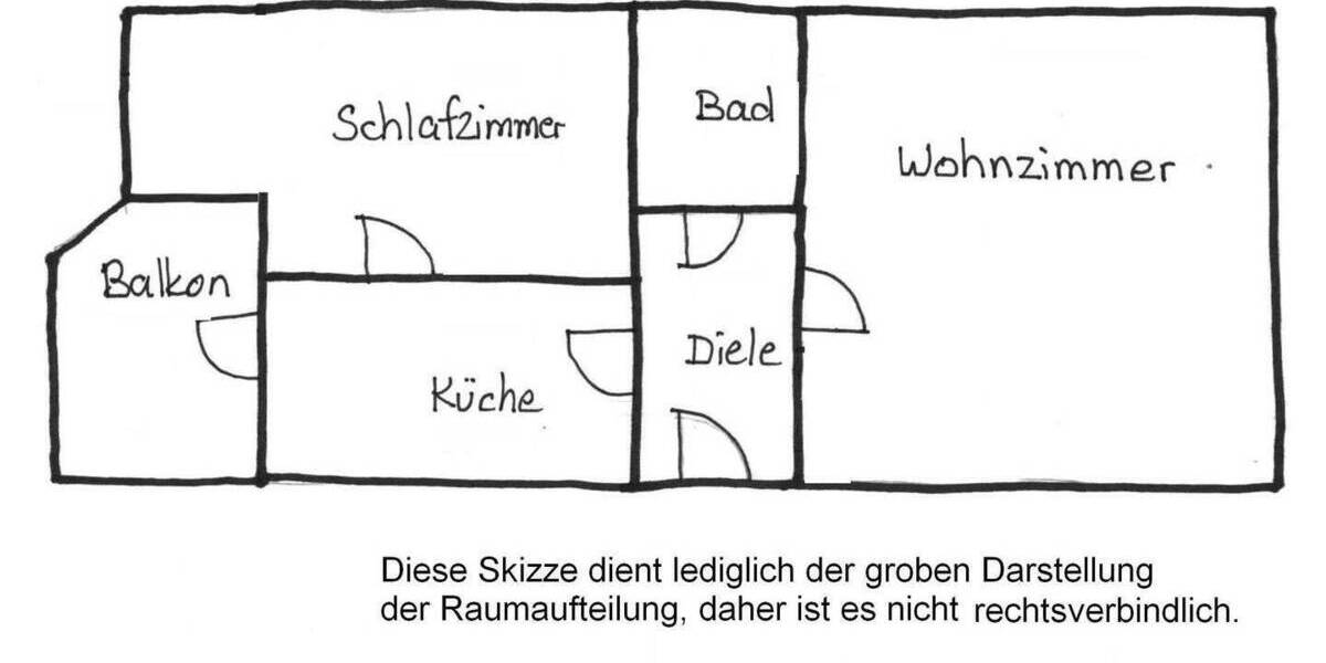 Wohnen mit Balkon! Nähe Nordstraße! 2 zimmer