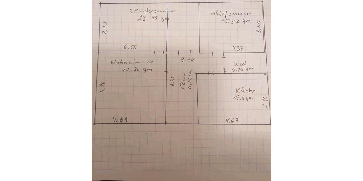 Dachgeschoßwohnung Oberhausen Alt-Oberhausen - 3 Zimmer, 80 m&sup2;, 820&euro; | Angebot:25790458