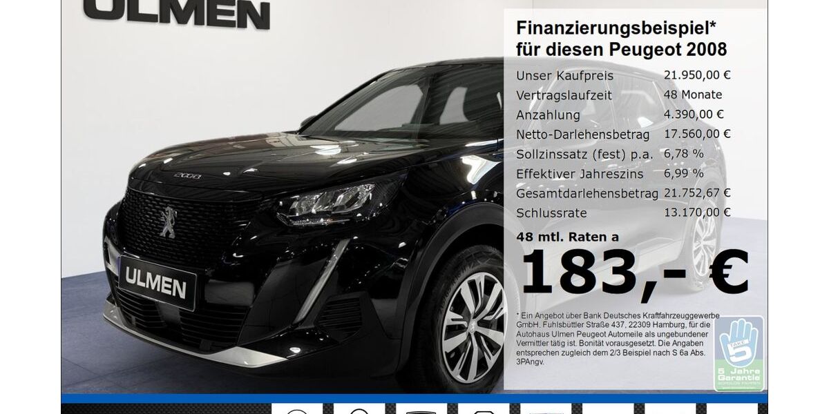 Peugeot 2008 16.457 km 21.950 &euro; Düsseldorf 40233