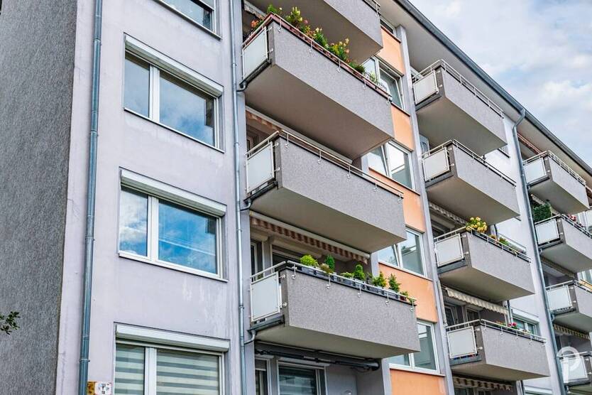 Gut geschnittene 3 Zimmer-Wohnung nach Bedarf zur 4 Zimmer-Wohnung erweiterbar