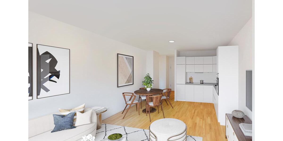 Familien aufgepasst: Neubau 4-Zimmer-Wohnung mit Balkon und zwei Bädern (mietpreisgedämpft) 4 zimmer