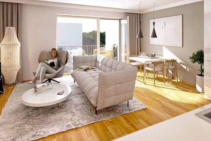 Energieeffizient wohnen - mit eigenem Garten direkt vor der Tür. 3 zimmer