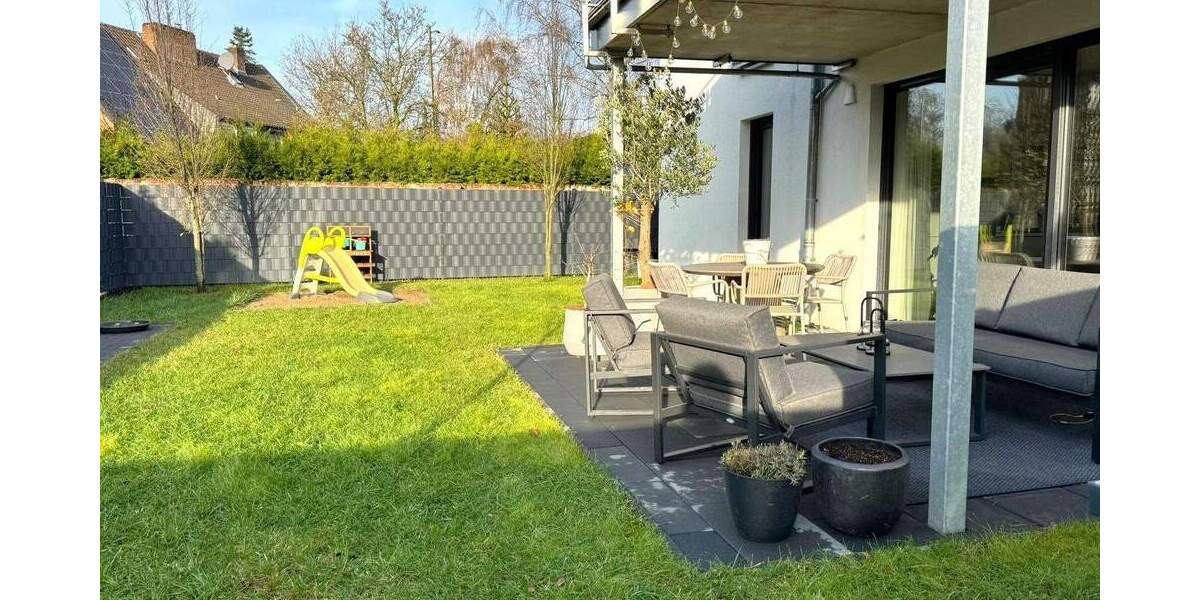 Zeitgemäß & energieeffizient: Hochwertige Gartenwohnung im modernen Neubauensemble 3 zimmer