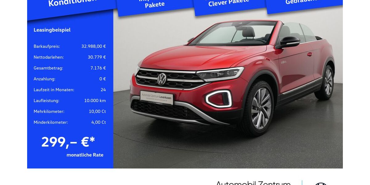 VW T-Roc 7.999 km 32.988 &euro; Leverkusen 51379