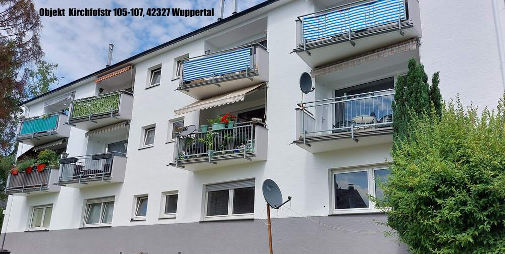Solides Mehrfamilienhaus mit 14 Wohneinheiten und 8 Garagen in guter Wohnlage von Wpt-Vohwinkel - Mehrfamilienhaus, Wohnhaus Wuppertal Vohwinkel | Angebot:21638881