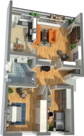 3-Zimmer-Wohnung provisionsfrei – ruhig wohnen, zentral leben 3 zimmer