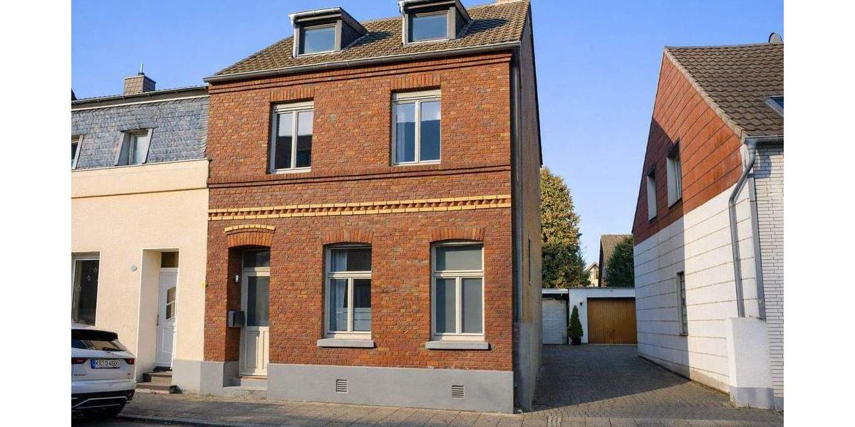 Krefeld-Bockum: Charmant modernisiertes Backstein-Stadthaus in familienfreundlicher Lage! 6 zimmer