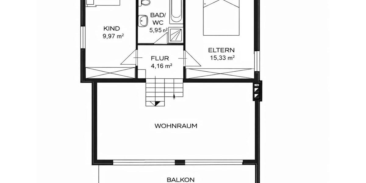 Freistehendes Architektenhaus in grüner Lage 5 zimmer