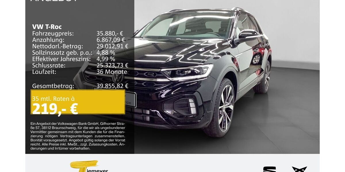 VW T-Roc 4.999 km 32.890 &euro; Oberhausen 46145