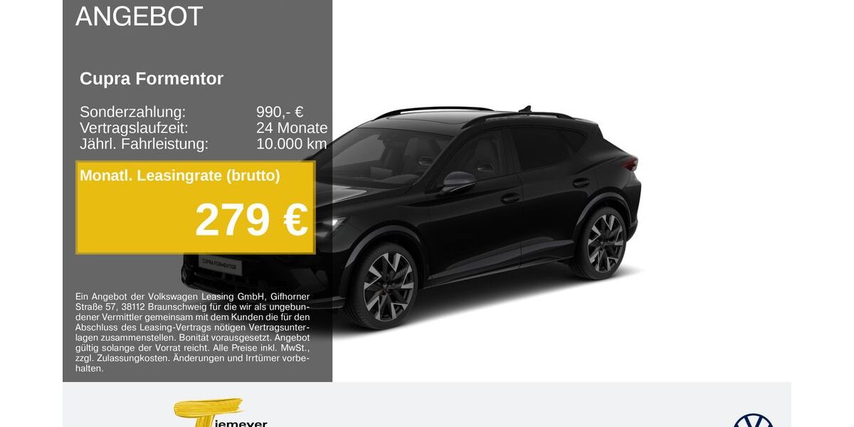 Cupra Formentor 22.966 km 43.070 &euro; Remscheid 42897