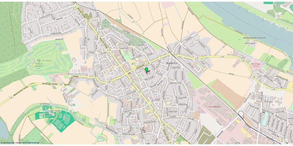 Etagenwohnung Meerbusch Büderich - 3 Zimmer, 67 m&sup2;, 1.200&euro; | Angebot:25748181