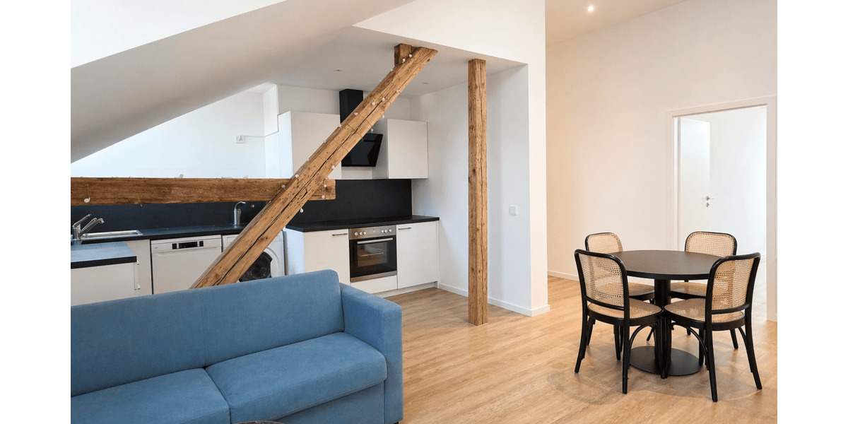 Etagenwohnung Düsseldorf Oberbilk - 2 Zimmer, 58 m&sup2;, 1.200&euro; | Angebot:26902846