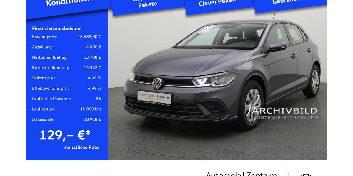 VW Polo 34.781 km 18.688 &euro; Leverkusen 51379