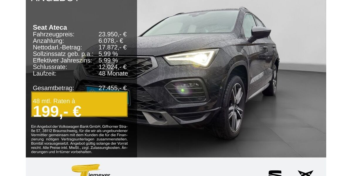 Seat Ateca 91.535 km 21.450 &euro; Duisburg 47059