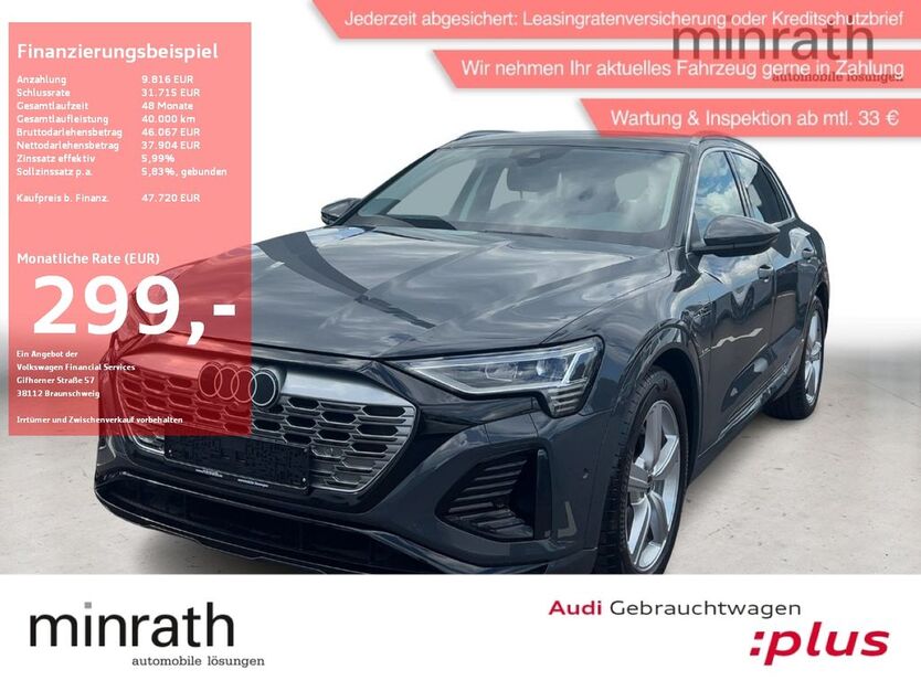 Audi Q8 e-tron 18.470 km 47.080 € Moers-Hülsdonk 47441