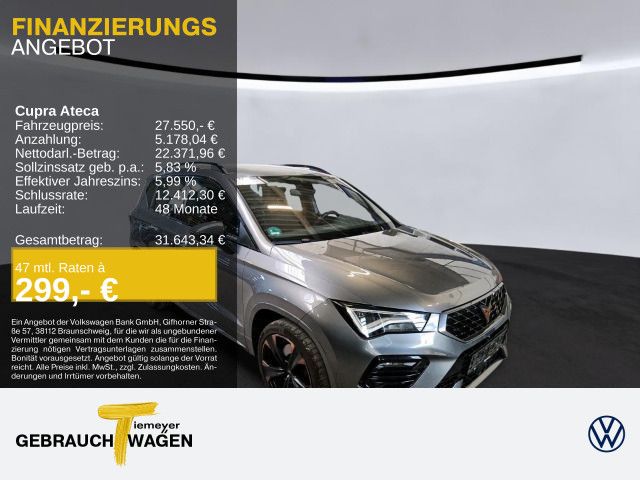 Cupra Ateca 77.343 km 27.550 &euro; Remscheid 42897
