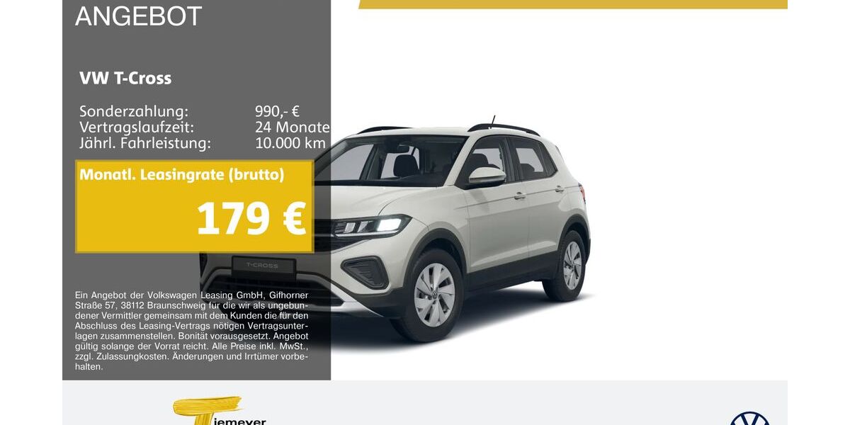 VW T-Cross 16.400 km 21.630 &euro; Duisburg 47059