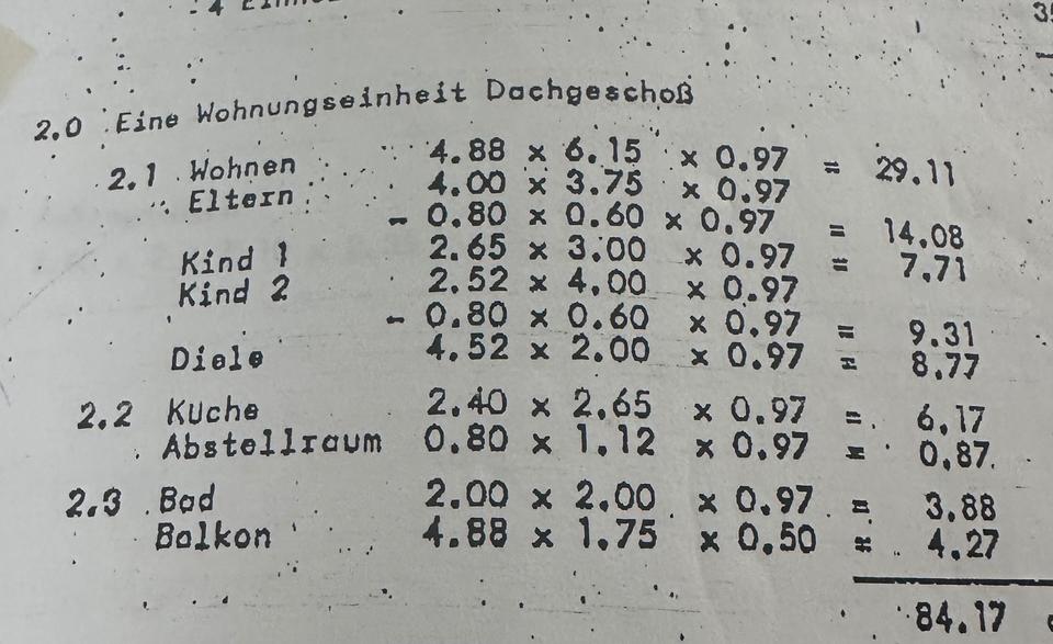 Privatverkauf ETW 84qm mit Balkon und Gartennutzung 4 zimmer