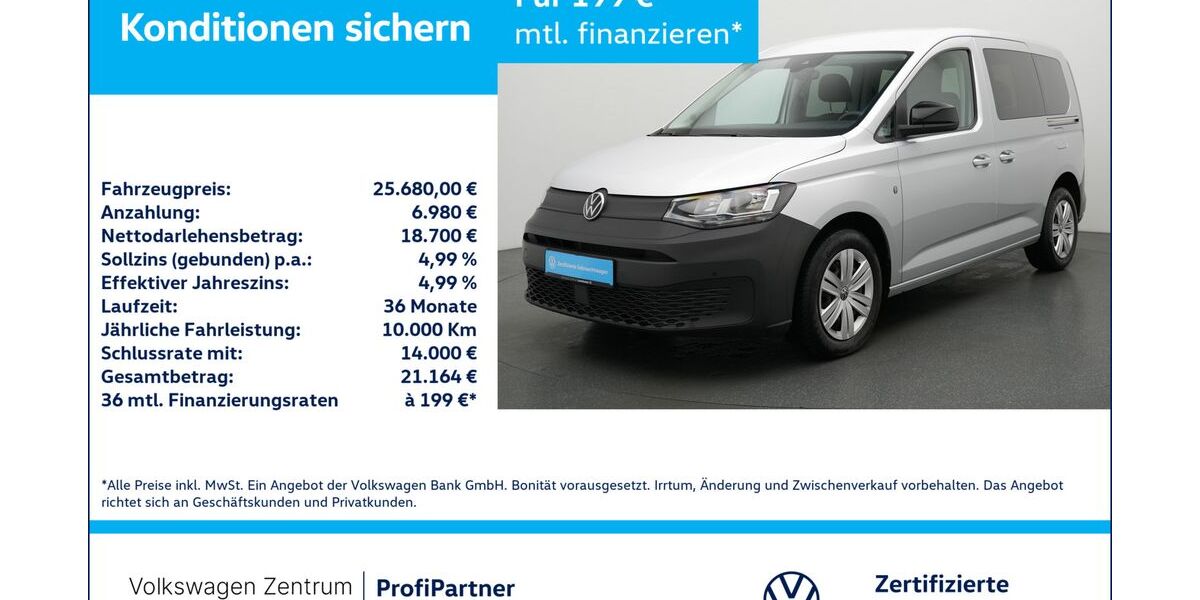 VW Caddy 18.961 km 24.680 &euro; Leverkusen 51379