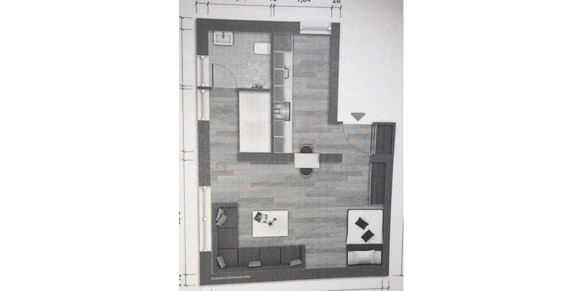 Etagenwohnung Mülheim an der Ruhr Broich - 1 Zimmer, 39 m&sup2;, 119.000&euro; | Angebot:25841469