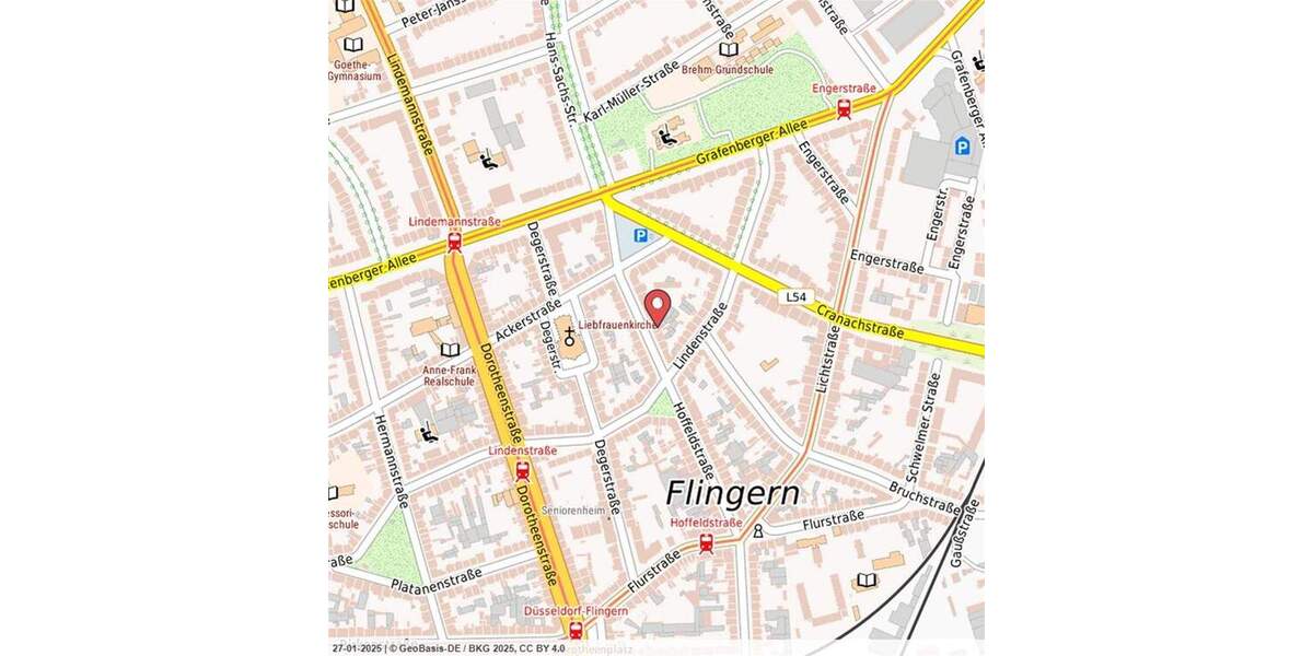 Gewerbeobjekt Düsseldorf Flingern Nord - 1 Zimmer, 321 m&sup2;, 5.980&euro; | Angebot:25702067