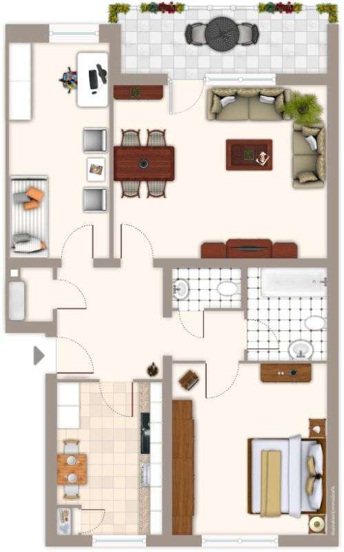 Wohnung zum Mieten in Mönchengladbach 719 € 76 m²