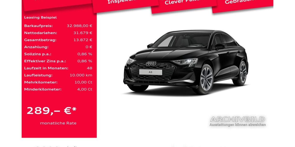 Audi A3 28.267 km 32.988 &euro; Leverkusen 51373