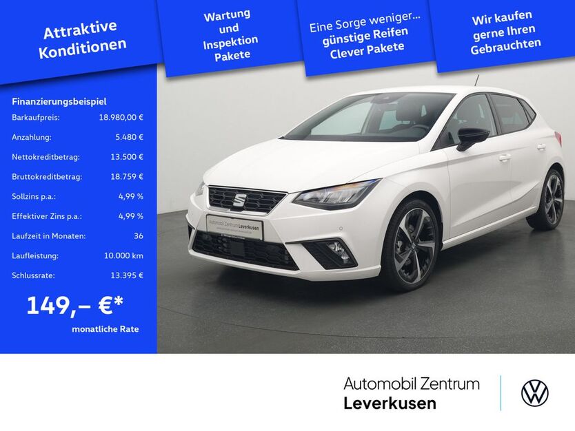 Seat Ibiza 9.979 km 18.980 € Leverkusen 51379