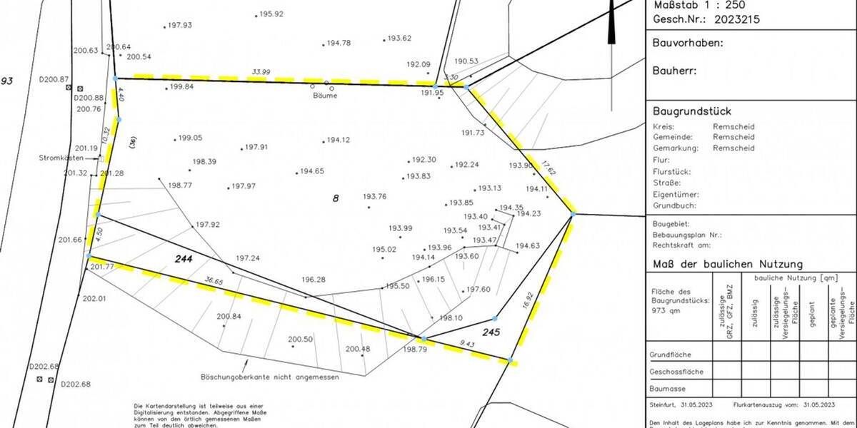 Baugrundstück in grüner Umgebung zimmer