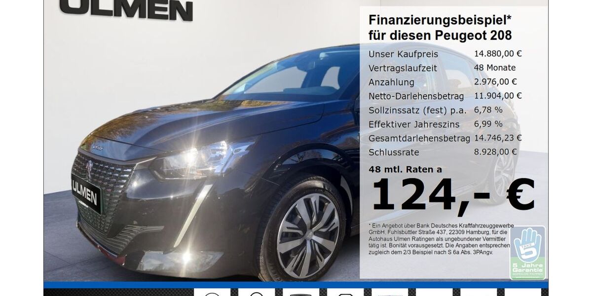 Peugeot 208 24.267 km 13.950 &euro; Ratingen 40880