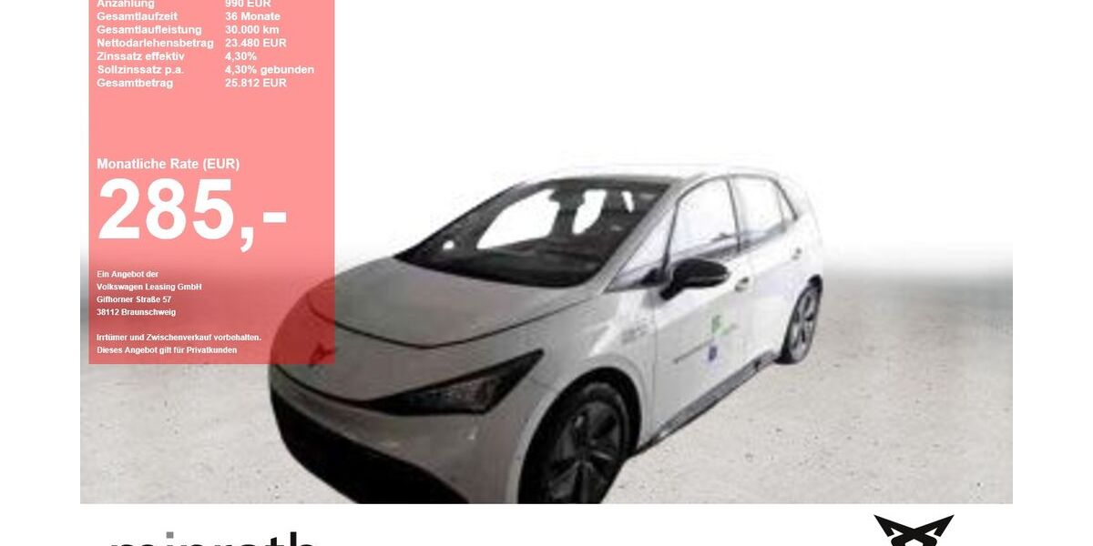 Cupra Born 18.393 km 23.480 &euro; Moers-Hülsdonk 47441