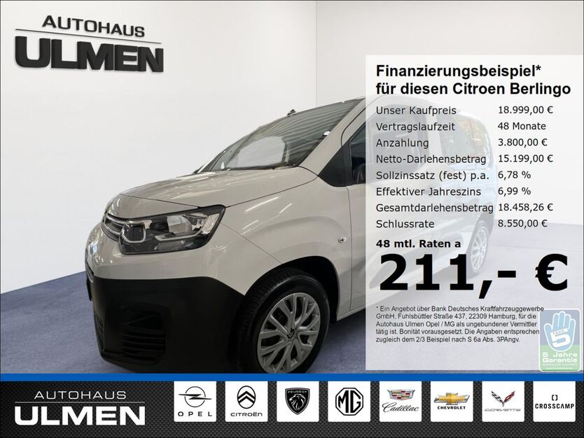 Citroen Berlingo 26.920 km 18.999 € Düsseldorf 40231