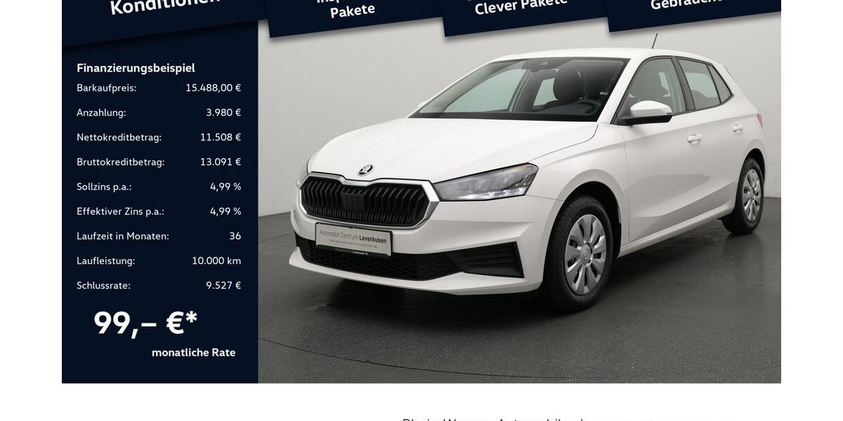 Skoda Fabia 21.942 km 15.180 &euro; Leverkusen 51379